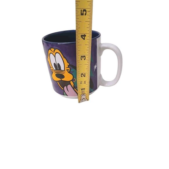 Disney Store Goofy Dog Christmas Mug Coffee CUP GREEN Holidays Tree Collector's - Picture 8 of 9
